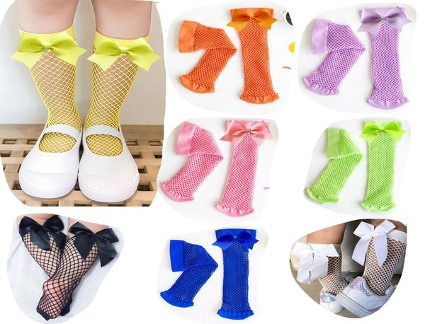 Neue Kinder-Kniestrümpfe, Sommer, dünn, für Kleinkinder, Kinder, lange Mädchen, Jungen, Netz-Fischnetz-Schlauchsocken, Babystrümpfe, 12 Paar, 24 Stück, 1626010