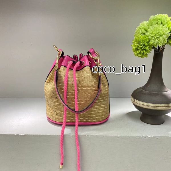 Umhängetaschen aus holzigem Stroh, gewebt, handgefertigte Designer-Handtasche für Frauen, Geburtstagsgeschenke, natürliche Materialien, luxuriöse Tragetaschen, Schultertasche, Strandtasche