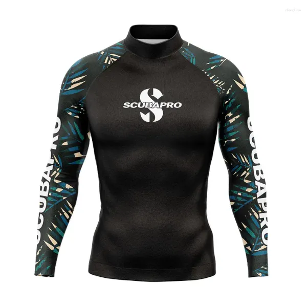 Roupa de banho feminina surf mergulho terno proteção uv rash guards manga longa camisas de surf básico skinsuit natação apertado roupas de ginásio