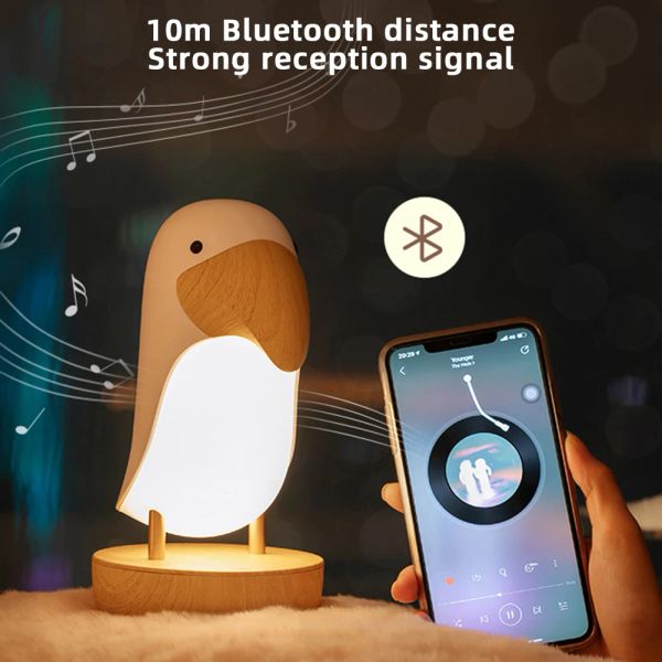 Динамики Bluetooth-совместимый динамик Birds Bluetooth-совместимый динамик окружающего света для украшения гостиной