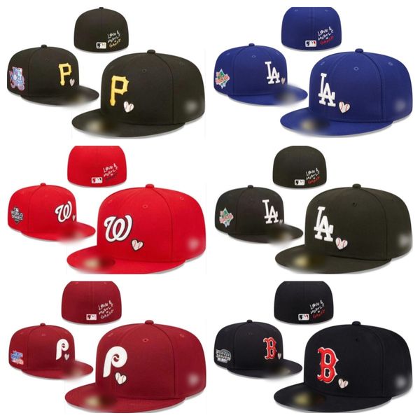 2024 Il più nuovo arrivo della moda Berretti da baseball professionali Hip-Hop gorras ossa Sport per uomo Donna Cappelli piatti aderenti DD005