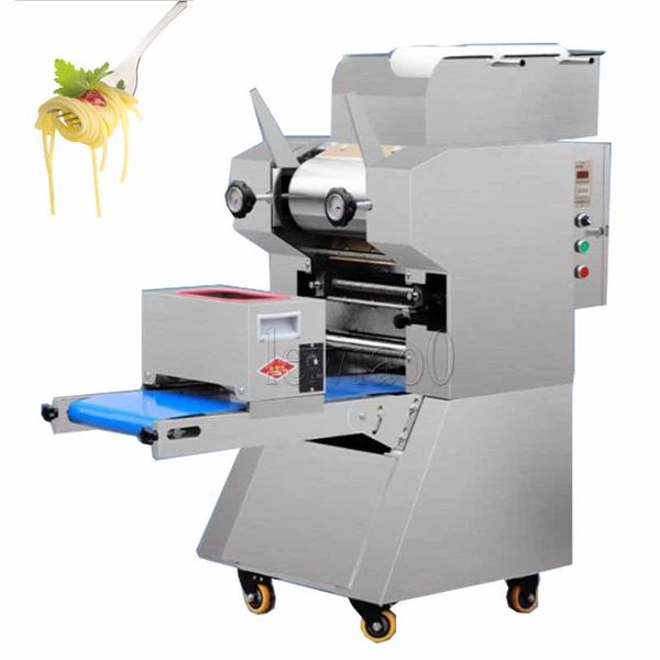 Macchina per pasta elettrica con rullo per pasta in acciaio inossidabile, macchina per pasta commerciale da tavolo, automatica