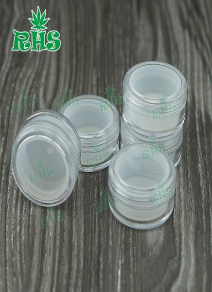 Recipiente de silicone transparente para concentrado de óleo, 3ml, para óleo bho, não pegajoso, mini extrato de bho, recipientes transparentes de cera de silicone, borracha 8827618