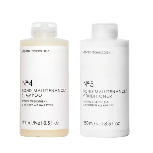 Prodotti 2PCS N. 4/5 Set shampoo balsamo 250ml Ripara i capelli danneggiati Idratante Nutriente Migliora la secchezza Riduce le doppie punte Capelli morbidi