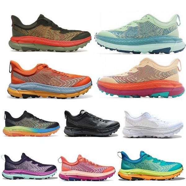 Multi Color Mafate Speed 4 Running Shoes Mulheres Mulheres One One Night Sky Orquídea Cerâmica Diva azul = Todo