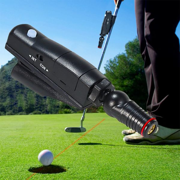 Aiuta il golf putter Sight Laser da golf portatili Putting Trainer ABS Golf Putt Putting Training Scopo Migliora la linea Aiuta gli strumenti correttori