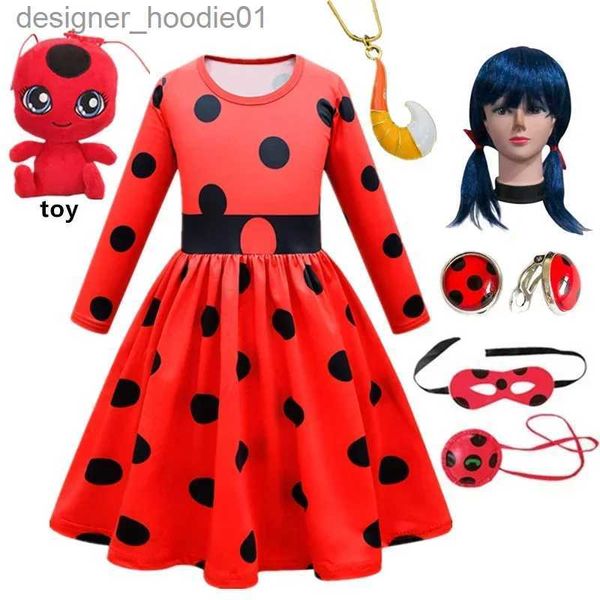 Cosplay Anime Kostüme Neue Weihnachten Rotkäppchen Mädchen Rollenspiel Come on Mask Perücke mit Ohrringen Kinder Halloween Fantasy Come on KinderpartykleidC24320