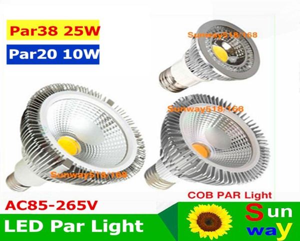 PAR38 LED-Kolbenlicht E27 E26 PAR20 PAR30 PAR38 LED-Lampen Licht 10 W 20 W 25 W Dimmbar 85265 V warmes reines Kaltweiß LED-Spotights5410861