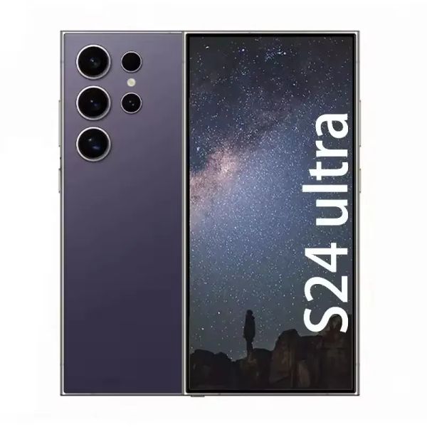 S24 S23 Ultra смартфон разблокированные мобильные телефоны Android 14 5G Cellular Cell -Moble Phone 6.8inch Mobile Phone64GB 256 ГБ 1 ТБ