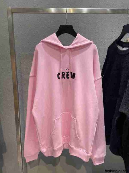 Designer High Edition AutumnWinter Luxury Fashion B Home CREW Staff Exklusiver Herren- und Damen-Kapuzen-Hoodie-Pullover Top Hoodie12M0