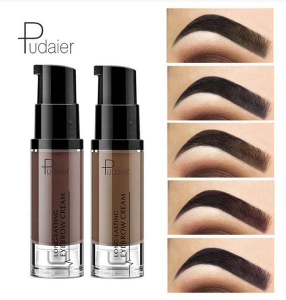 Pudaier Brand Eye Brow Tint Cosmetics Natural Long Lonting Paint Enhancer коричневая черная черная бровь гель макияж 5547266