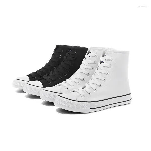 Scarpe casual 2024 Tela interna con cerniera dipinta a mano in bianco breve sneakers femminili studentesse