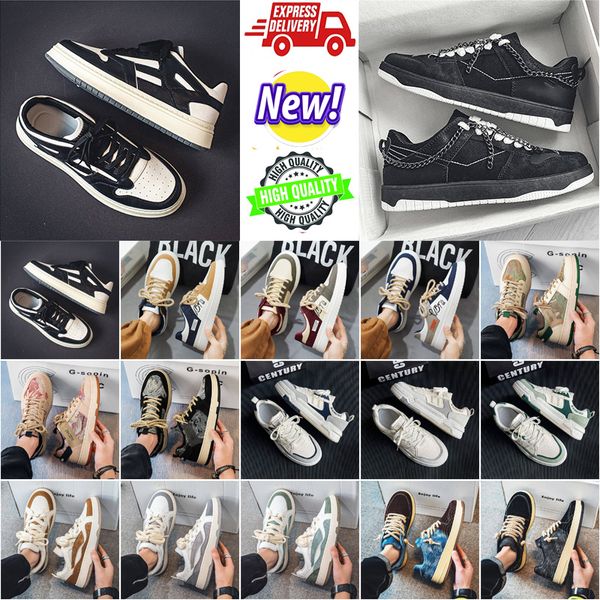 Dzzqesignqer Wales Bonner Platforsm Sapatos Casuais Homens Mulheres Treinamento Tênis Camurça Interior Baixo Top Couro Rosa Brilho Vegan Branco Gum Golf Trainers GAI