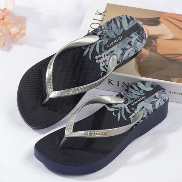 Flops Nuove donne estive Platform High Platform Sandals Slifori da spiaggia Flip Flip Fashi