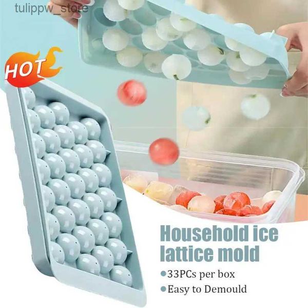 Dondurma aletleri Buz Boll Hokey Kalıp Viski Top Popsicle Buz Tepsisi Lolipop Yapım Hediye Mutfak Araçları Aksesuarlar Buz Kutusu L240319