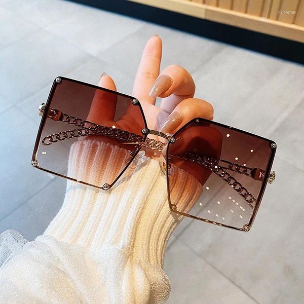 Sonnenbrille Koreanischen Stil Sonnenbrille Für Frau Mode Quadratische Form Frauen UV400 Schutz Weibliche Sonnenbrille