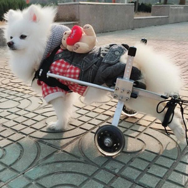 Abbigliamento per cani Sedia a rotelle Paralisi Scooter Disabili Ausiliario Esercizio Car Riabilitazione