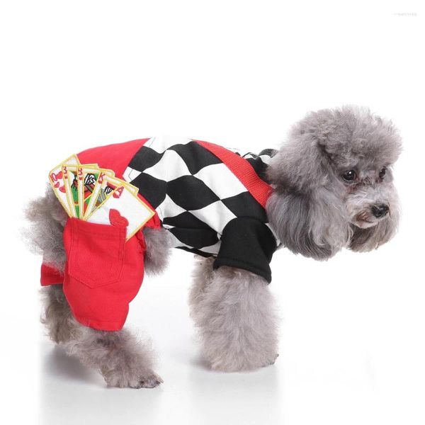 Costumi per gatti Vestiti per cani da compagnia di Natale Costume da Babbo Natale Cappotto invernale per cuccioli con cappuccio Abbigliamento caldo per cani Gatti