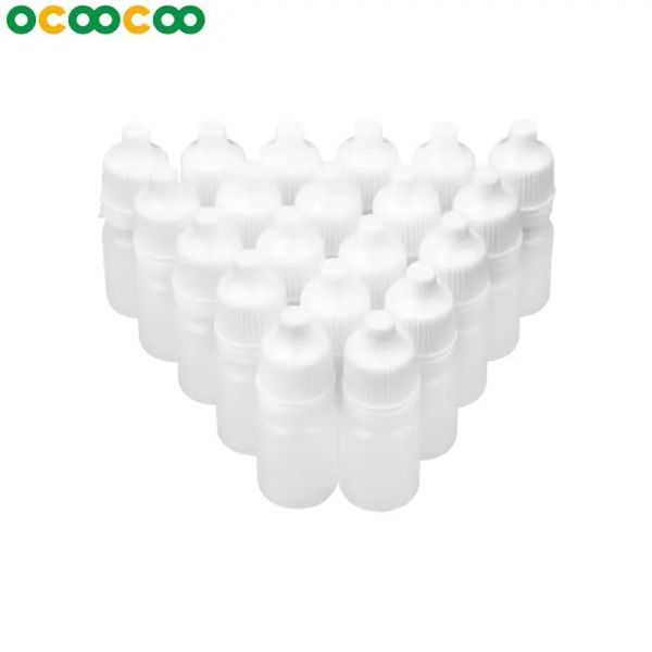 Bottiglie 50PCS 5ml/10ml/15ml/20ML/30ML/50ML/100ML Bottiglie vuote di plastica comprimibili con contagocce Bottiglie riutilizzabili con contagocce per liquidi17