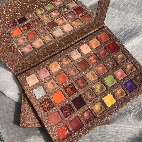 Gölge Göz Farı Paleti 40 Renk Göz Gölgeleri Makyaj Mat Glitter Pigment Gölgeler Wterproof Palete Paleta De Sombras