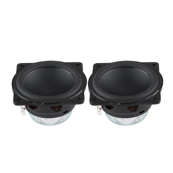 Alto-falantes 2pcs 2 polegadas Mini alto-falantes portáteis de áudio 4 Ohm 20W Full Range 58 mm Bluetooth Speaker para DIY Home Theater