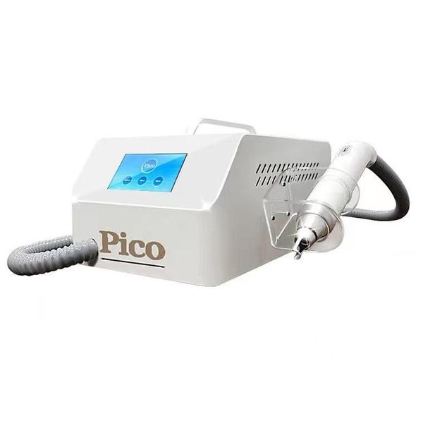 Hochleistungs-2000-W-Carbon-Laser-Peel-Pico-Laser-Tattooentfernungsgerät Picotech Nd YAG mit 5 Laserköpfen