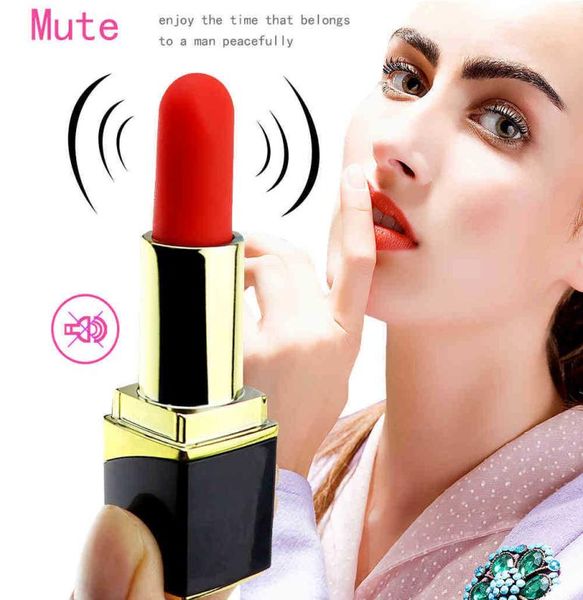 Speed Mini-Lippenstift-Vibrator, verstellbar, Sichtschutz, Klitoris-Stimulator, Massage, Erotik, für Frauen, Erwachsene, Produkte Q05086773038