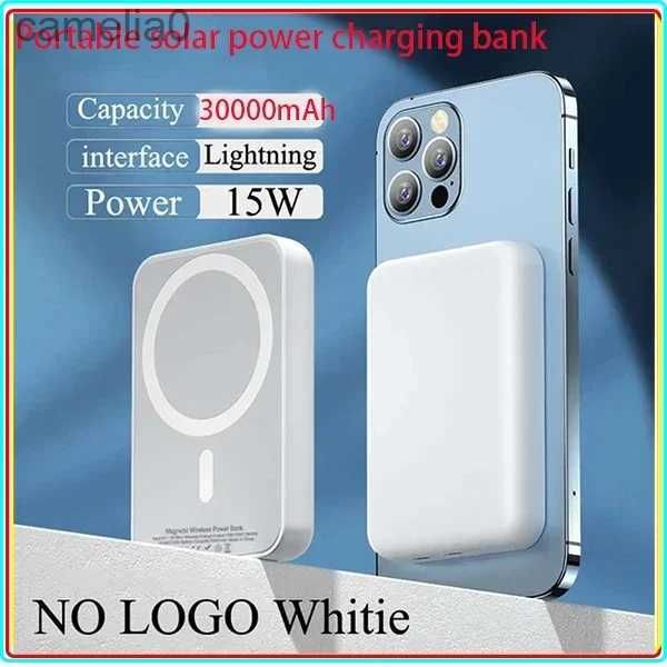 Handy-Powerbanks Macsafe Power Bank 1 1 Magnetisches kabelloses PowerBank-Telefon Externer tragbarer Akku für MagSafe iPhone-LadegerätC24320