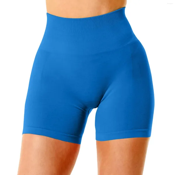 Женские шорты, сексуальные спортивные брюки для йоги с эффектом пуш-ап, женские бесшовные удобные шорты для бега и езды на велосипеде, короткие леггинсы для фитнеса, женские брюки для спортзала с высокой талией
