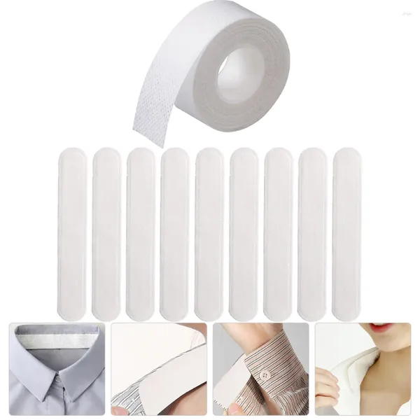 Bonés de bola absorvente de suor adesivos chapéu forro almofadas protetor chapéus duros camisa colar de papel livre de poeira absorção pegajosa capacete de segurança