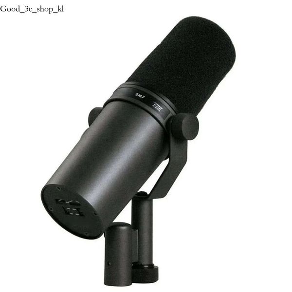 MARS Microfone Dinâmico Cardióide Sm7b 7B Resposta de Freqüência Selecionável Vocal para Gravação de Palco ao Vivo Podcasting 231117 239