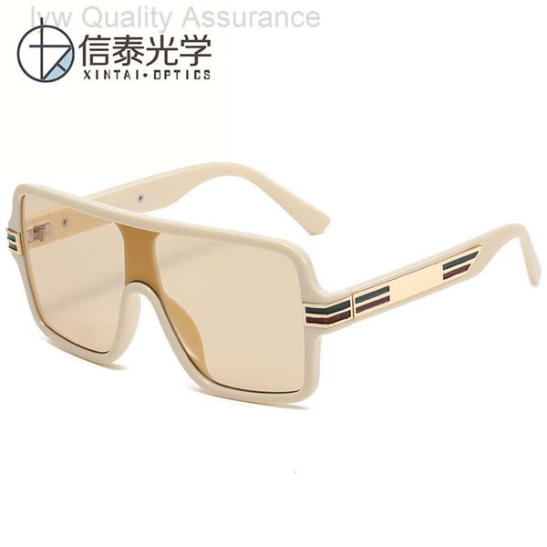 Designer Gicci Cucci Sonnenbrillen g Family Sonnenbrille mit großem Rahmen für Herren, quadratisch, modisch, großes Gesicht, schlankmachende Sonnenbrille