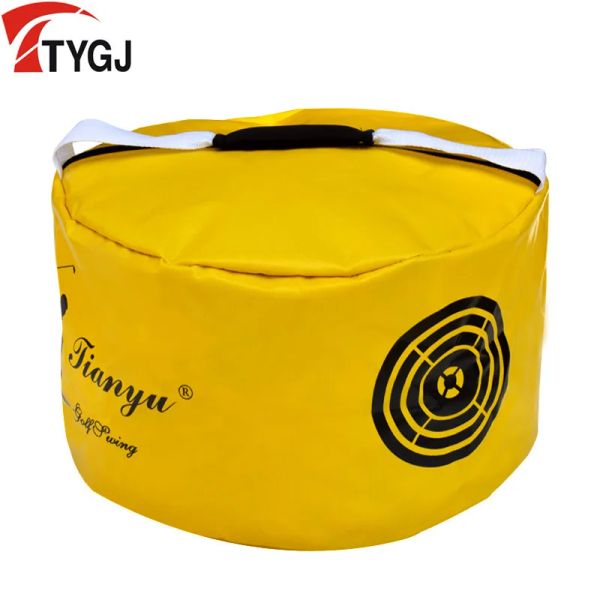 TTYGJ Golf Schlagtasche Schwungübung Indoor Power Schlagtasche Langlebige wasserdichte Golf Impact Smash Bag Trainingsausrüstung