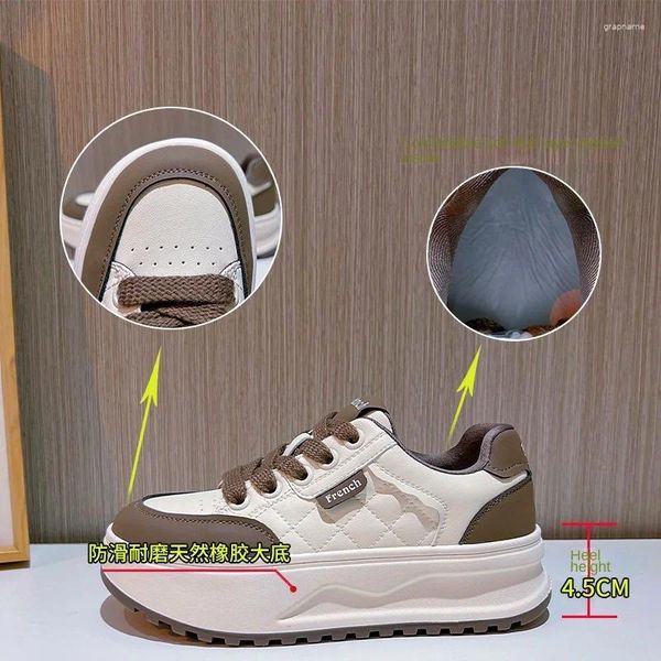 Casual Schuhe Aus Echtem Leder frauen Flache Plüsch Vielseitig Dicken Sohlen Diamant Muster Plattform Turnschuhe Zapatos Para Mujeres