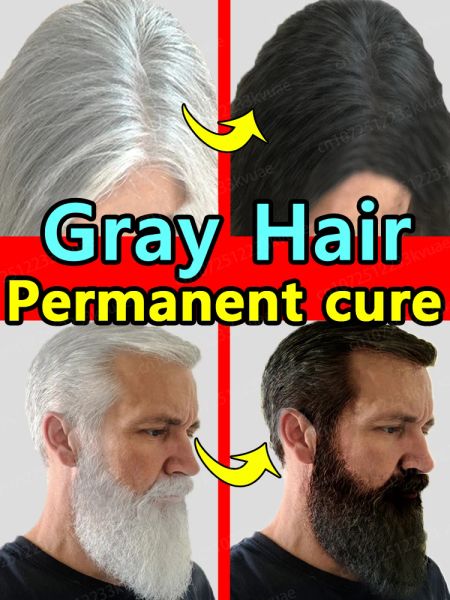 Produtos Eliminam vários problemas de cabelos grisalhos e restauram a cor natural do cabelo em 7 dias