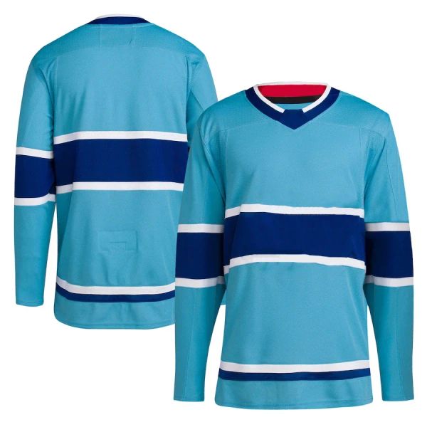 2023 Ters Retro Hokey Forması Özelleştirilmiş Montreal Ice Hokey Forması Adınız herhangi bir sayı spor kazak tüm dikişli S-3XL