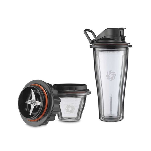 Mixing Cup Bowl Starter Kit für Vitamix Ascent Venturist Hines, transparent, 20 Tassen und 8 Unzen.Schüssel