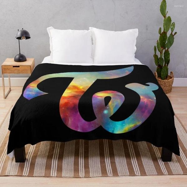 Одеяла Twice Nebula, твидовое одеяло для дивана и кемпинга
