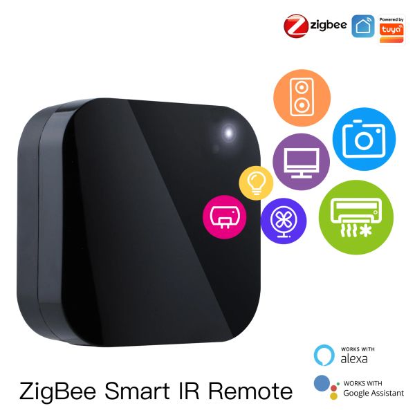 Controle tuya zigbee inteligente ir controle remoto universal controle remoto para casa inteligente android4.0/ios 8.0 para alexa google casa