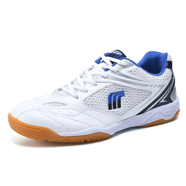 sapatos homens homens esportes de tênis de mesa profissional tênis de tênis ao ar livre esporte anti -badminton sapatos azuis treinar tênis de treinar