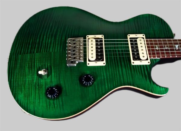 Melhor modelo de guitarra da china guitarra elétrica guitarra verde esmeralda frete grátis oem musical