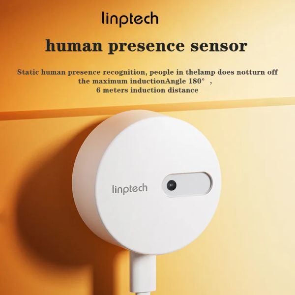 Controle Linptech Presença Humana Sensor de movimento ES1 ES2 Linking