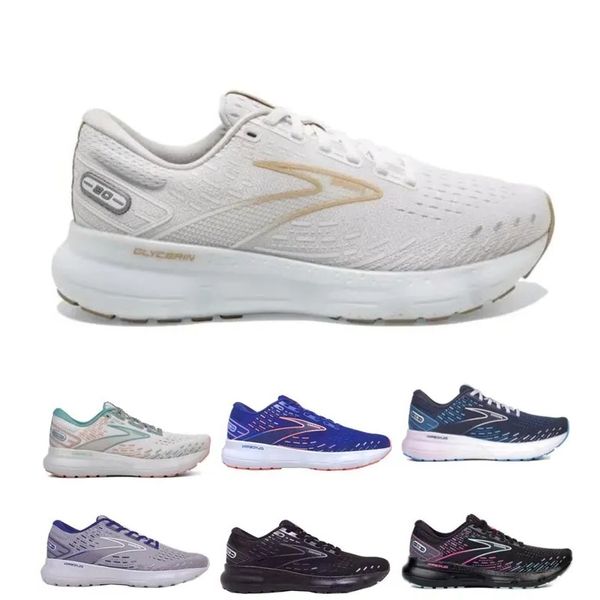 Brooks Glycerin GTS 20 tênis de corrida unissex feminino e masculino tênis novos produtos esportivos para caminhada de fornecedores globais de calçados oceano tamanho grande 46