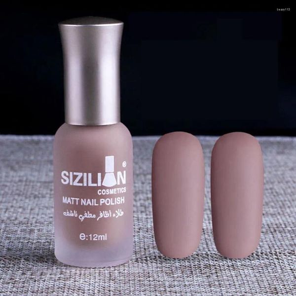 Nail Art Kits 12ml Matte Dull Polish Lacquer Verniz MaEffect Manicure Beauty Color Polishing