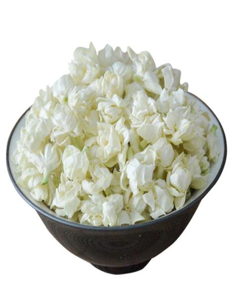 Boccioli di fiori di gelsomino puro essiccato Premium da 50G boccioli di gelsomino palla di neve essiccati Y11282542113
