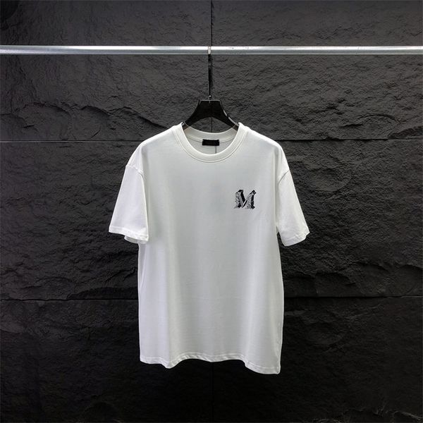Designer-Herren-T-Shirt, hochwertig, neuer Klassiker, bedruckt, lässige Mode, Luxus, 100 % hochwertige Baumwolle, atmungsaktives Hemd, Street-Sleeve-Shirt, große Größe M-3XL#69