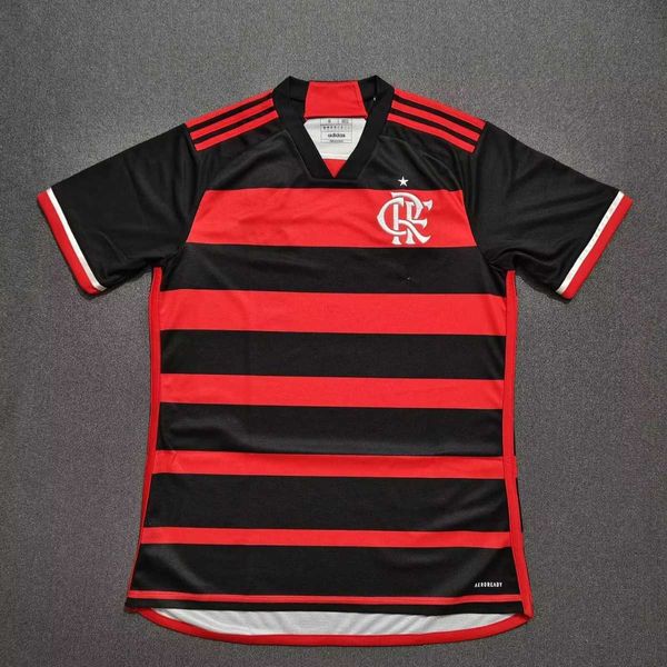 Luxur Brasilian League One 2425 Flamengo Home and Away Football Jersey Men Feminino Fan Version