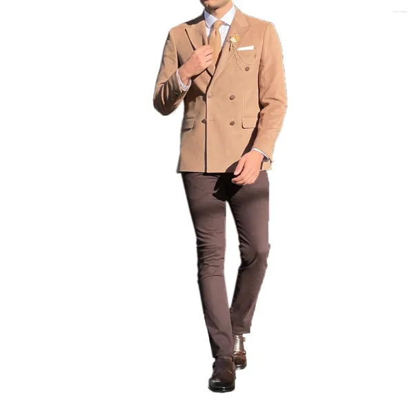 Herrenanzüge, Slim-Fit-Anzug, 2-teilig, Blazer, Hosen, Einzelgeschäft, formelle Arbeitskleidung, Hochzeit, Bräutigam, Übergröße, Kostüm Homme