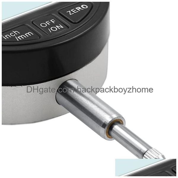 Medidores Atacado 0-12.7Mm1 Medidor de Faixa Digital Indicador de Discagem Ferramenta de Precisão 0.01Mm0.0005 Tester 230807 Drop Delivery Office School Bu Dhmop