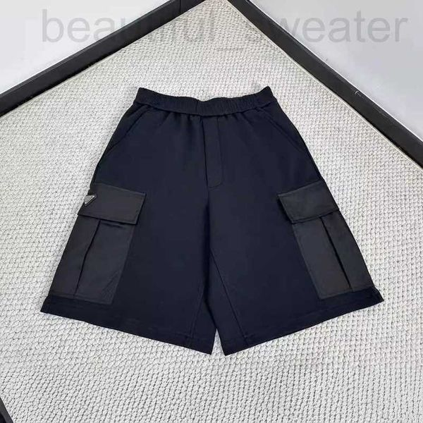 Calças masculinas designer versão P's 2024 novos shorts apresentam tecido duplo de dupla face 40S e ajuste solto para homens e mulheres CH5K